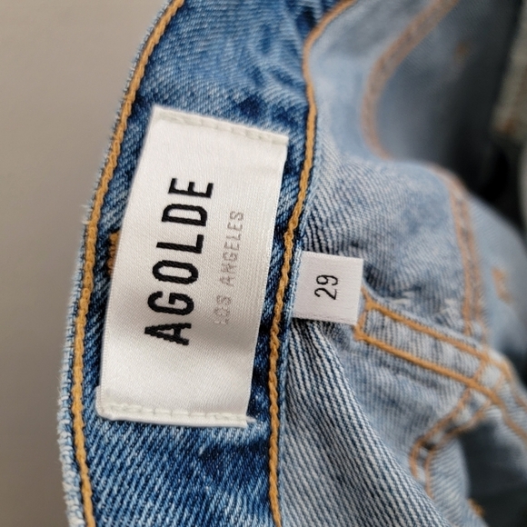 AGOLDE Jamie Hi Rise Classic Jeans in Sizzle size 29 NWT - Picture 11 of 13